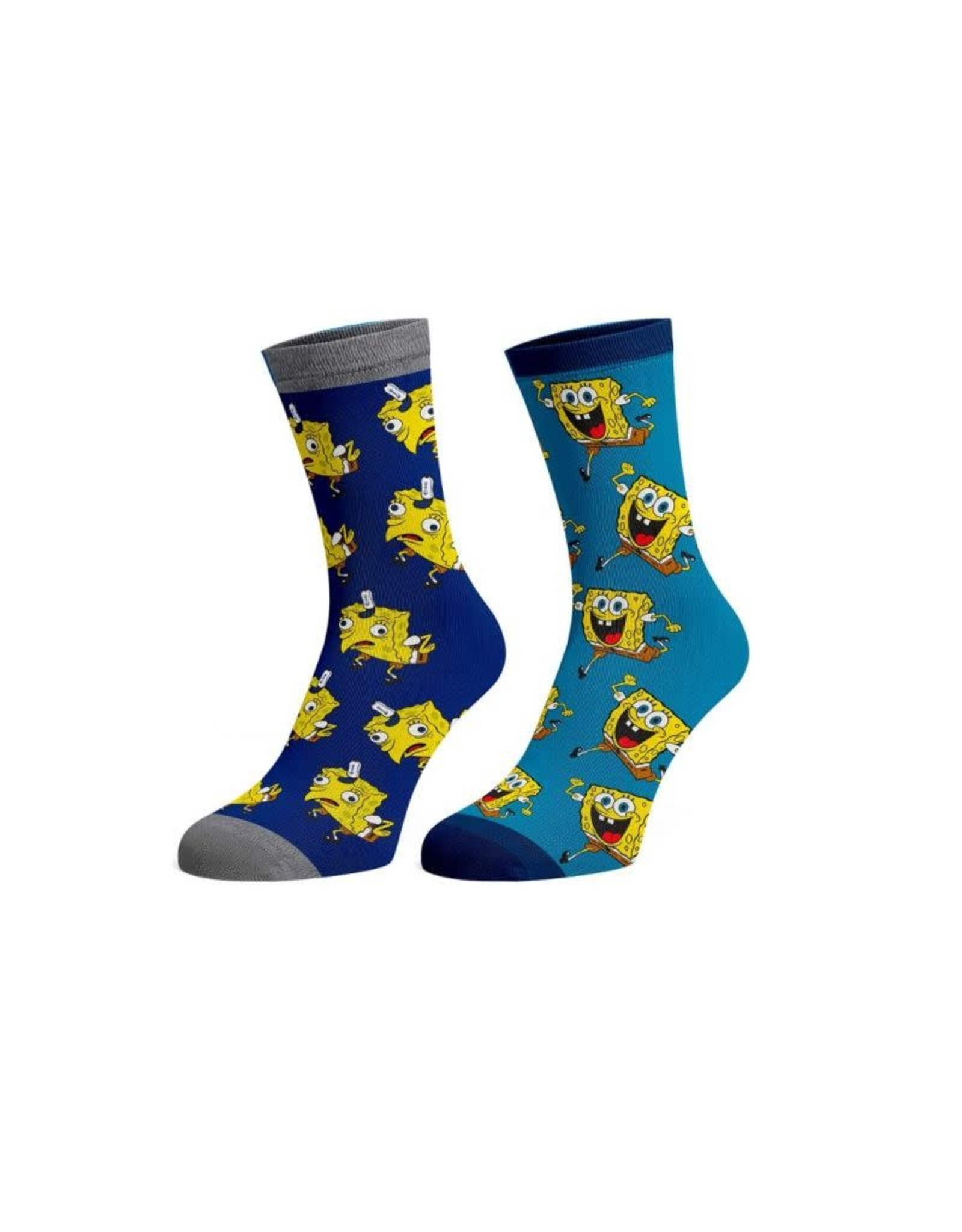 Spongebob - 2 Pack Crew Socks