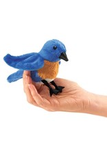 Folkmanis Folkmanis Mini Blue Bird Finger Puppet