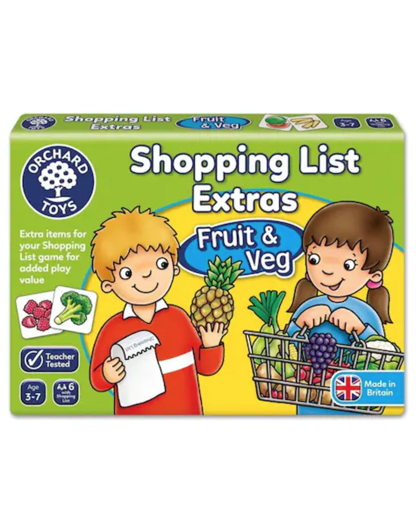 Shopping List Extras - Fruit & Veg