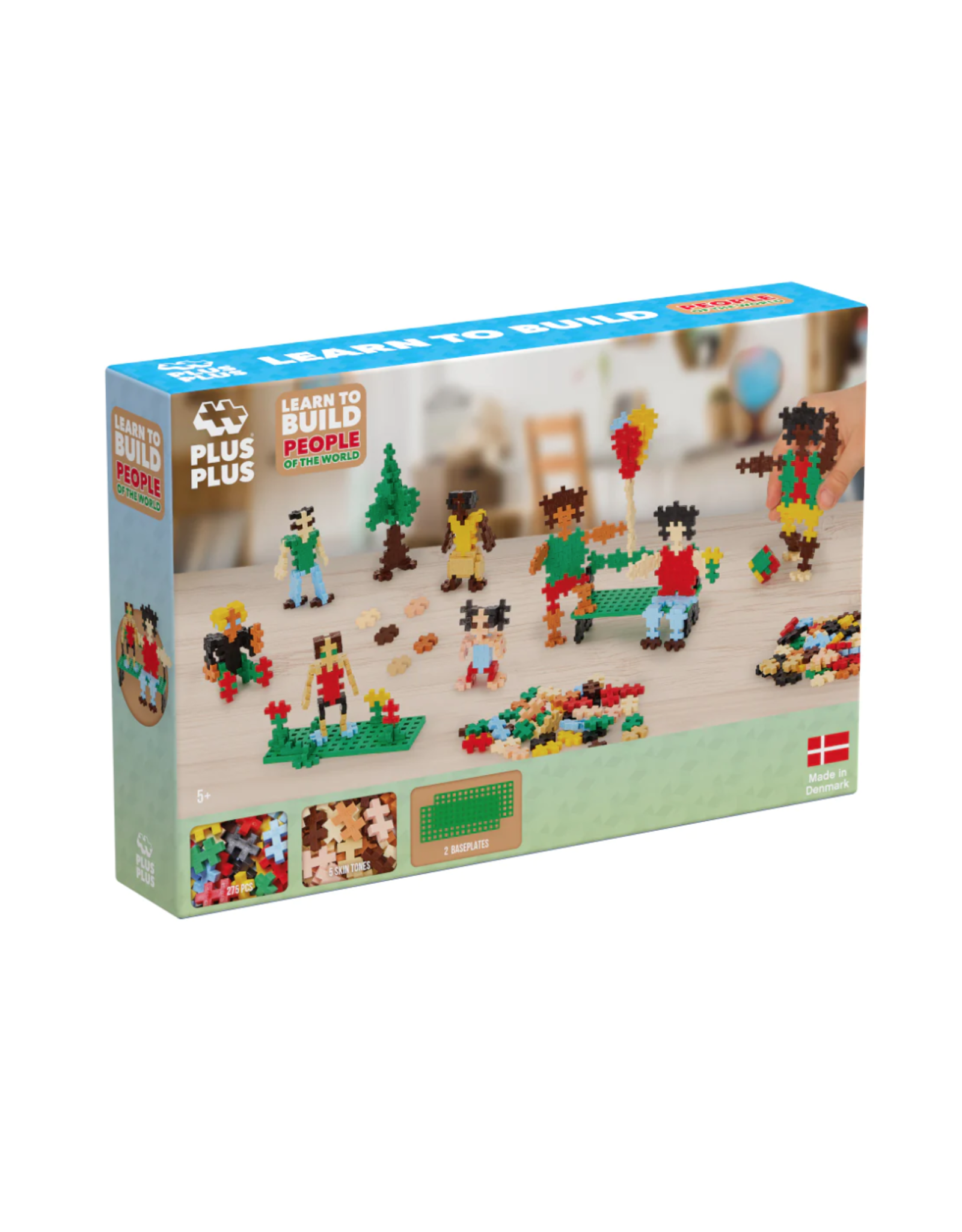 Plus-Plus Plus-Plus Learn to Build - People of the World 275pc