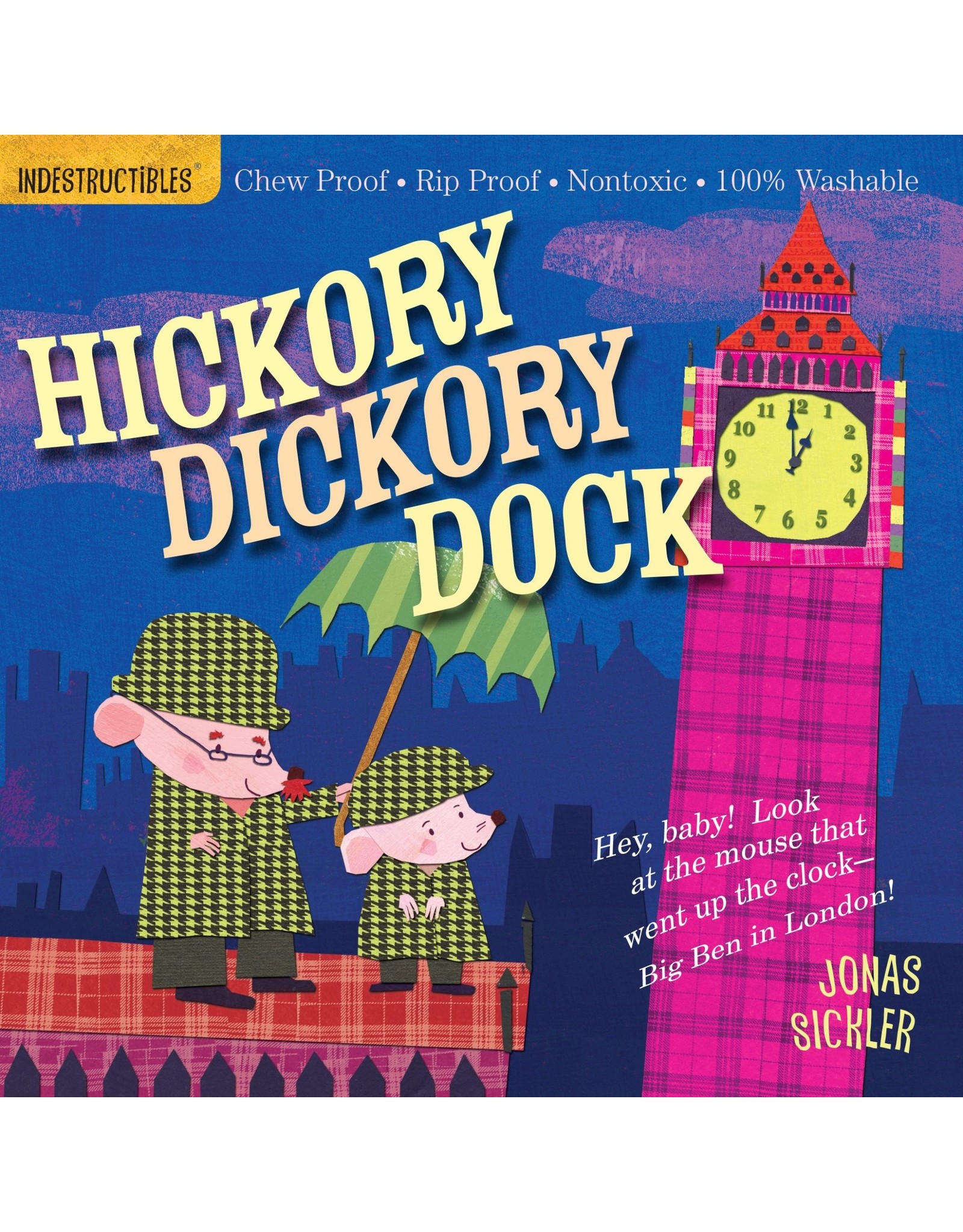 Indestructibles Book: Hickory Dickory Dock