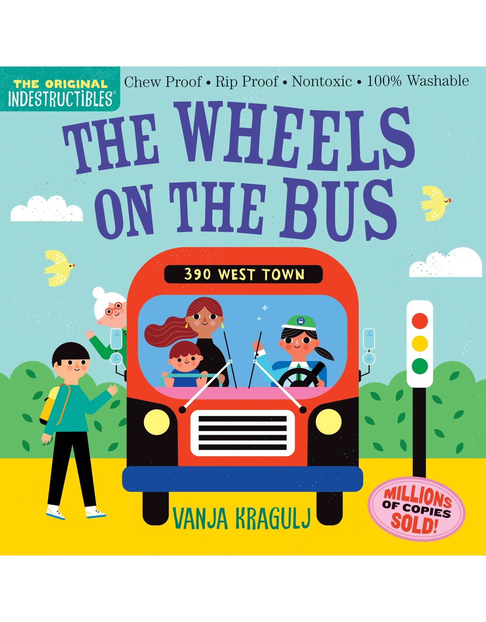 Indestructibles Book: The Wheels on the Bus