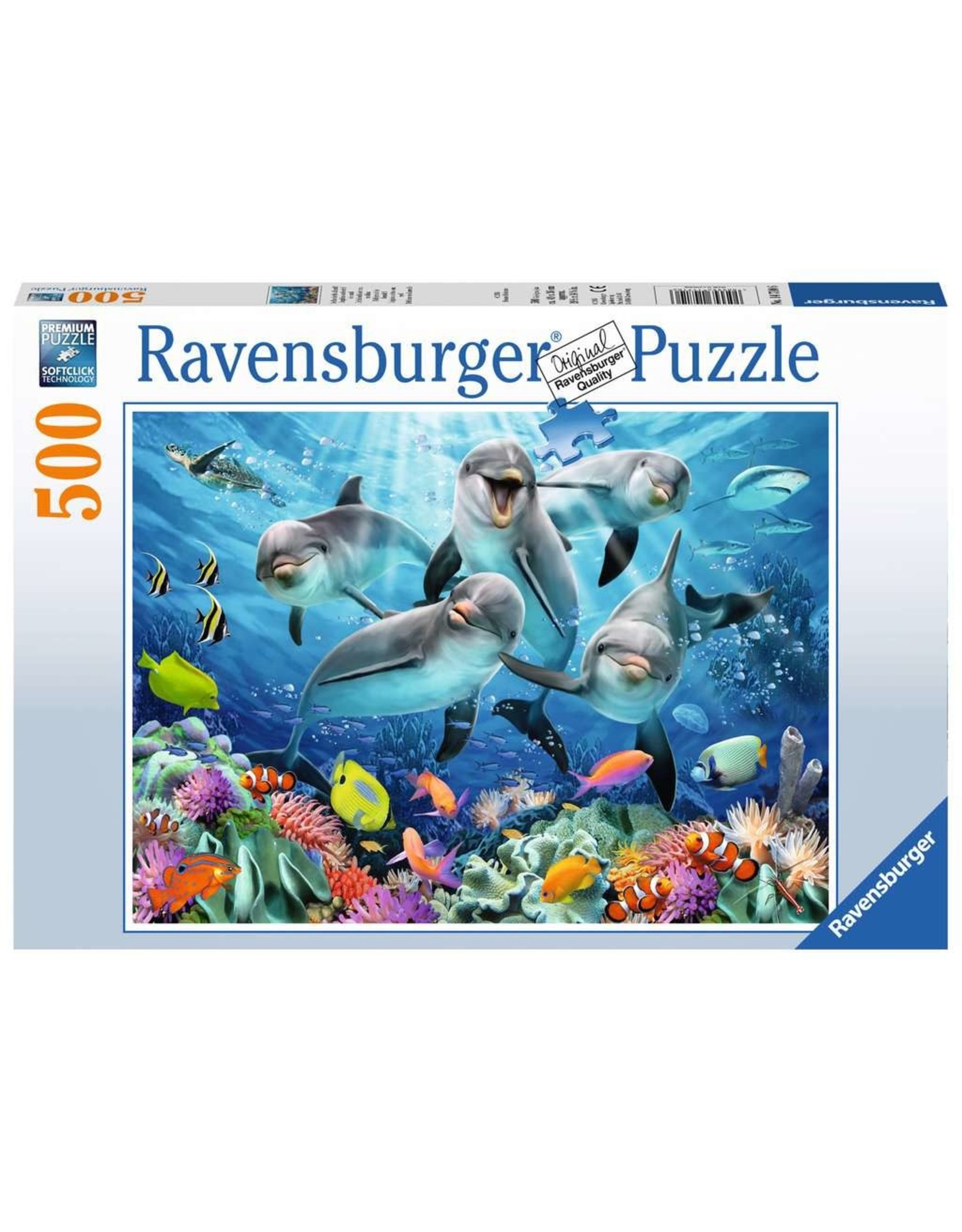 Ravensburger Dolphins in the Coral Reef 500pc