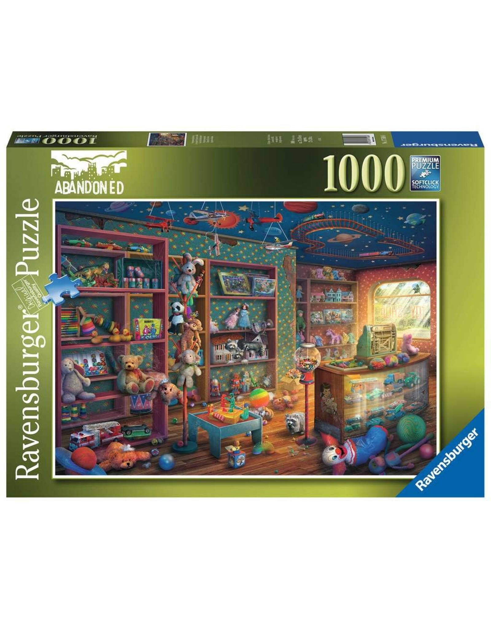 Ravensburger Abandoned Places: Tattered Toy Store 1000pc