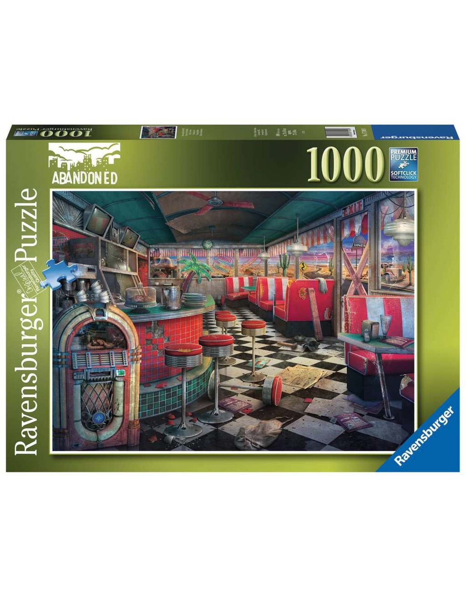Ravensburger Abandoned Places: Decaying Diner 1000pc