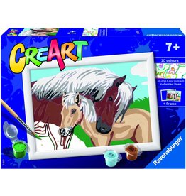 Ravensburger CreArt Paint by Number - Mother & Foal