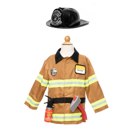 Great Pretenders Tan Firefighter Set, Size 5-6