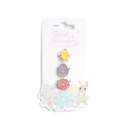 Great Pretenders Easter Egg Rings 3pc Set