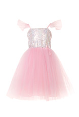 Great Pretenders Pink Sequin Princess Dress, Size 7/8