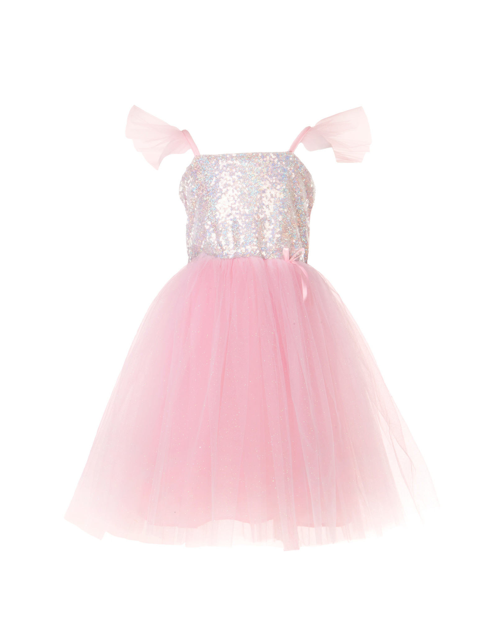 Great Pretenders Pink Sequin Princess Dress, Size 7/8