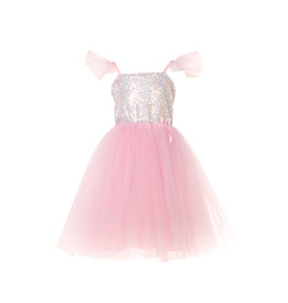 Great Pretenders Pink Sequin Princess Dress, Size 7/8