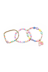 Great Pretenders Rainbow Smiles Bracelet 3pc Set