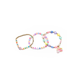 Great Pretenders Rainbow Smiles Bracelet 3pc Set