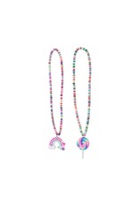 Great Pretenders Rainbow/Lolly Necklace Asst.