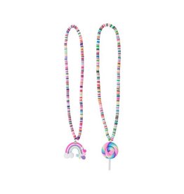 Great Pretenders Rainbow/Lolly Necklace Asst.