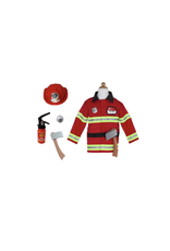 Great Pretenders Fireman Costume, Size 3/4