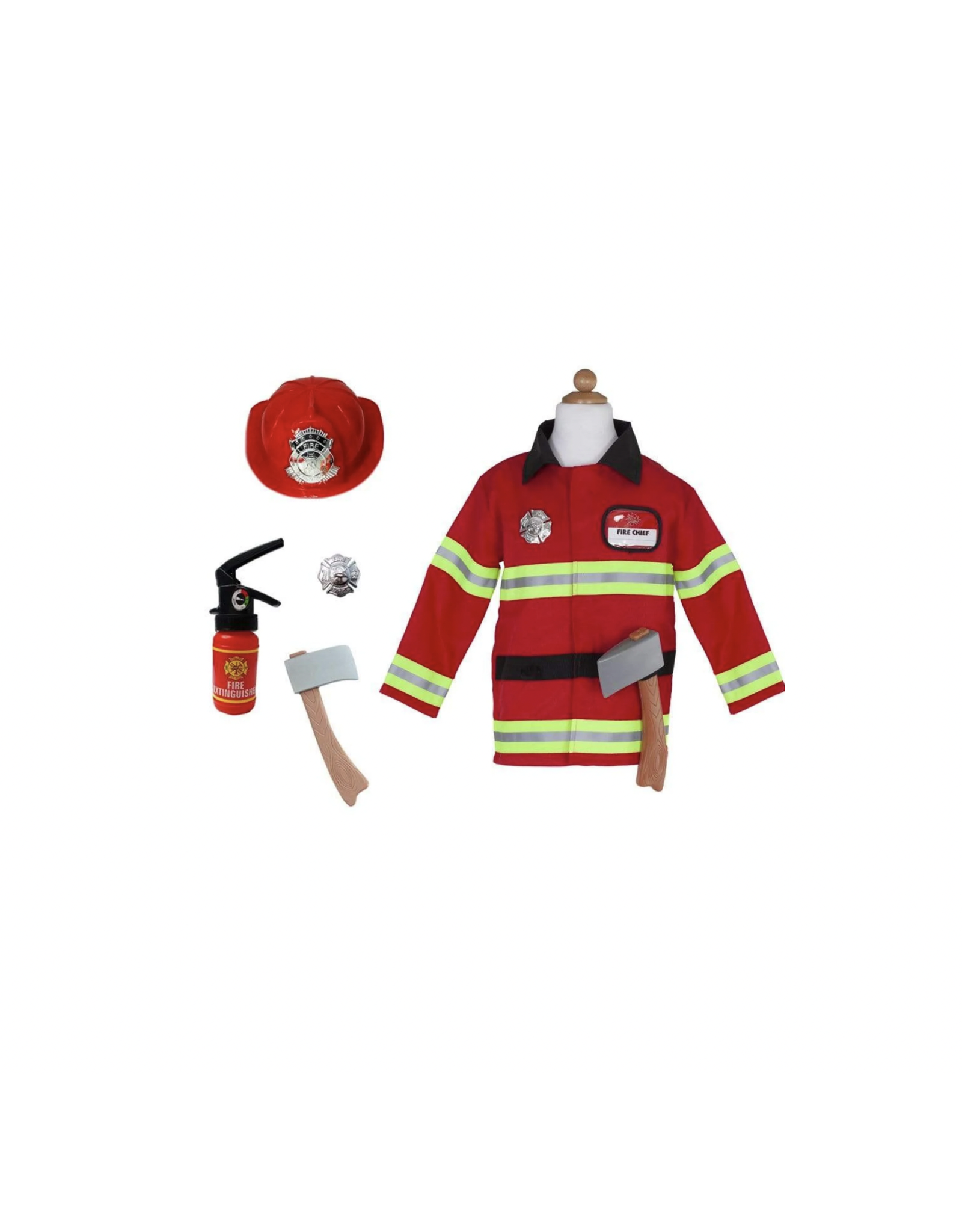 Great Pretenders Fireman Costume, Size 3/4