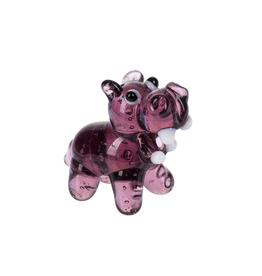 Ganz Miniature World - Purple Hippo