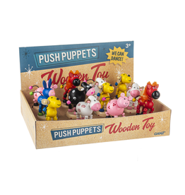 Ganz Wooden Farm Push Puppets