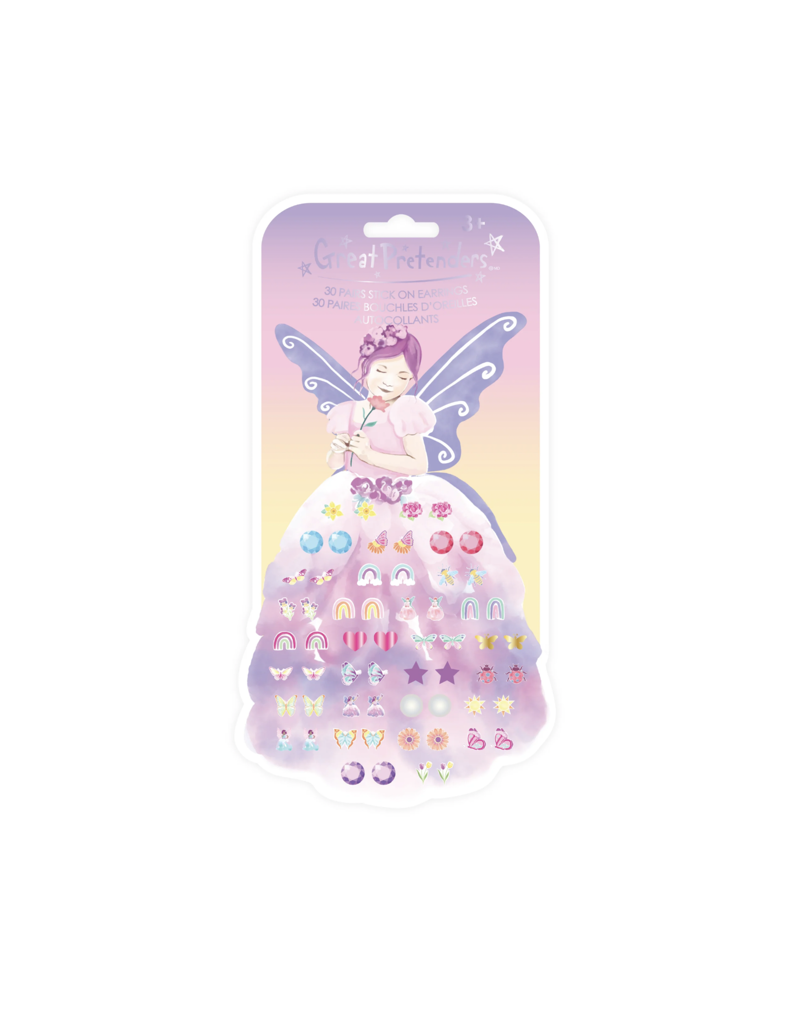 Great Pretenders Butterfly Fairy Triana Sticker Earrings