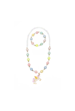 Great Pretenders Happy-Go-Unicorn Necklace & Bracelet Set