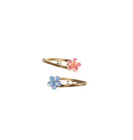 Great Pretenders Shimmer Flower Hair Clips, 2pc (Discontinued)