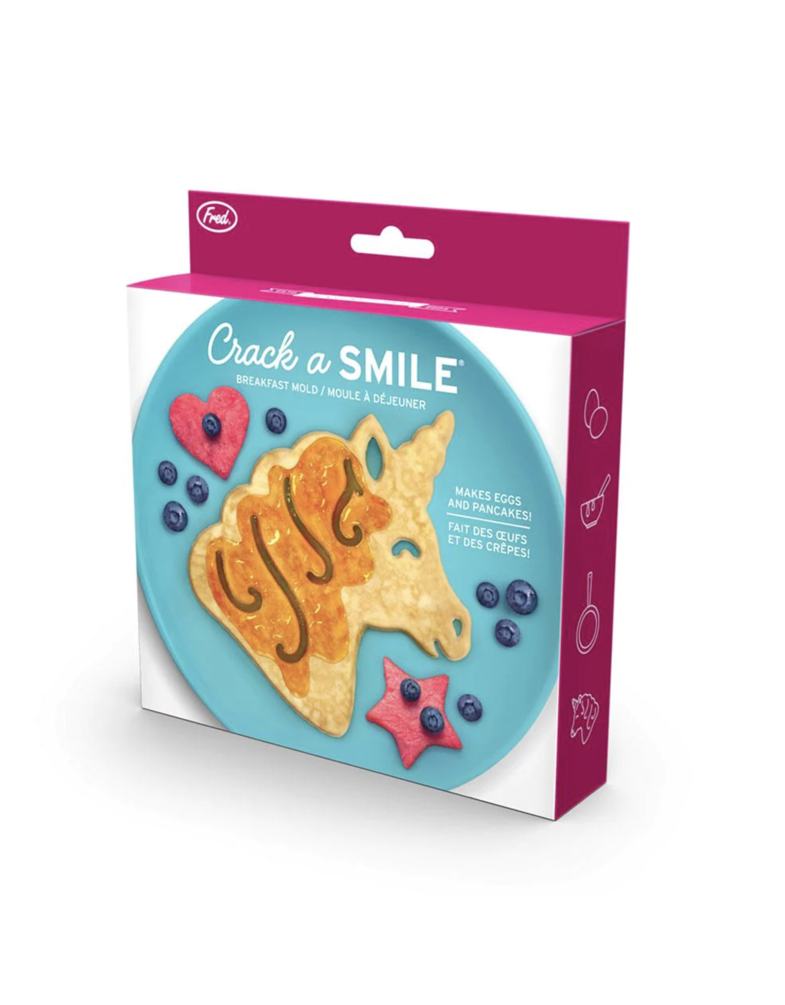 Fred Crack a Smile - Unicorn Breakfast Mold