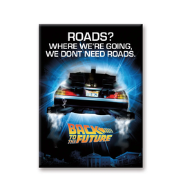 NMR Back To The Future Roads Flat Magnet