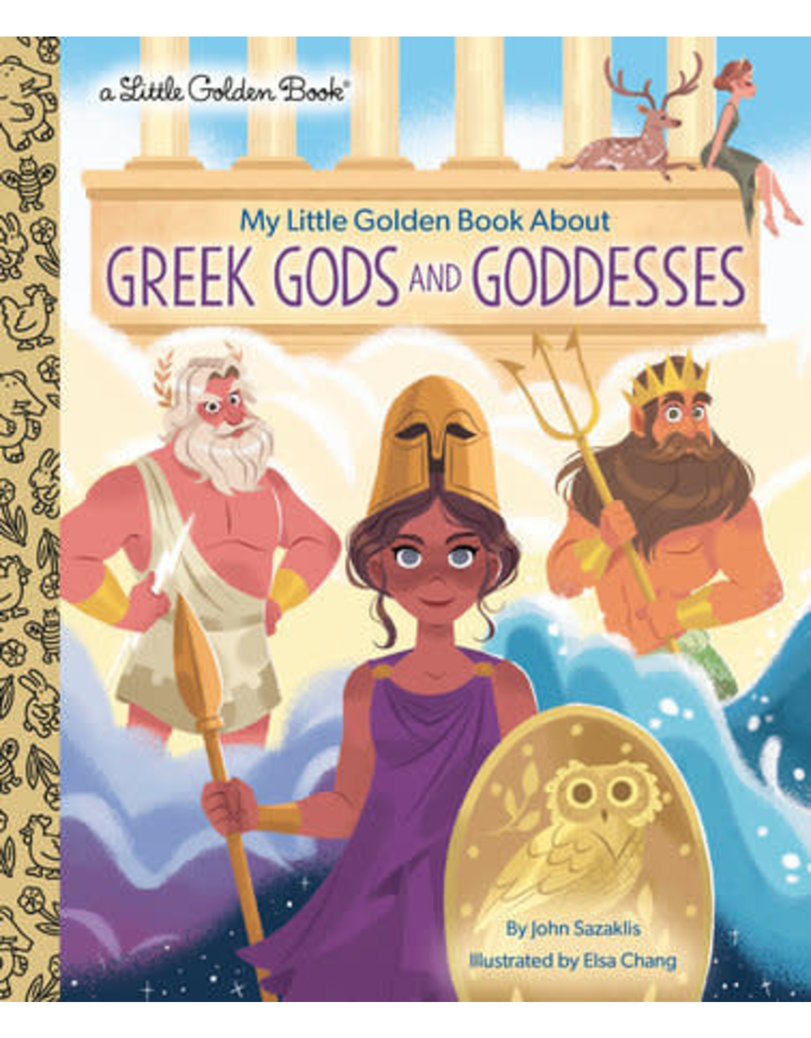 Little Golden Books My Little Golden Book About Greek Gods and Goddesses