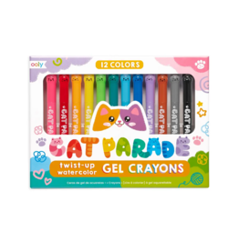 Ooly Cat Parade Gel Crayons