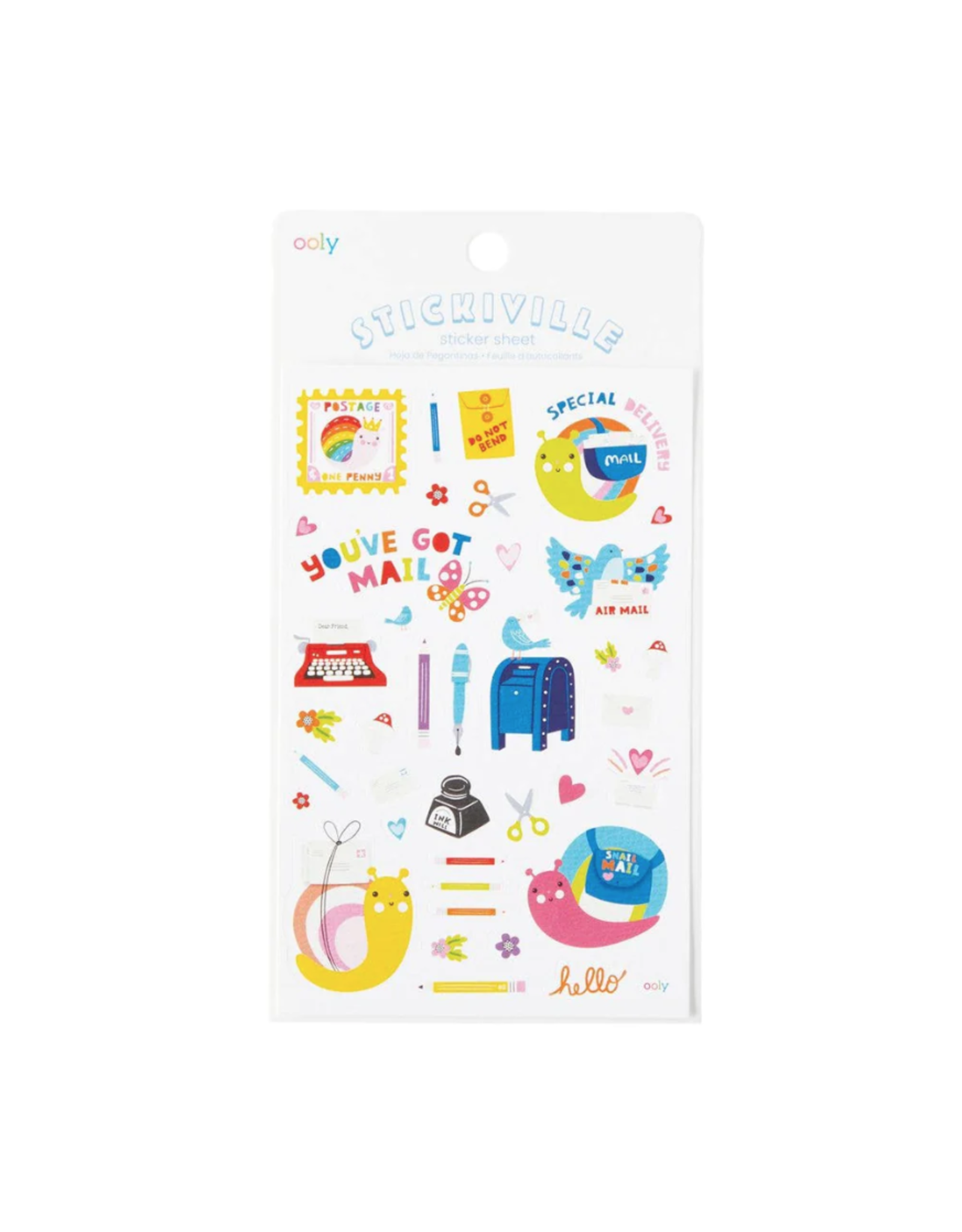 Ooly Stickiville Snail Mail Stickers