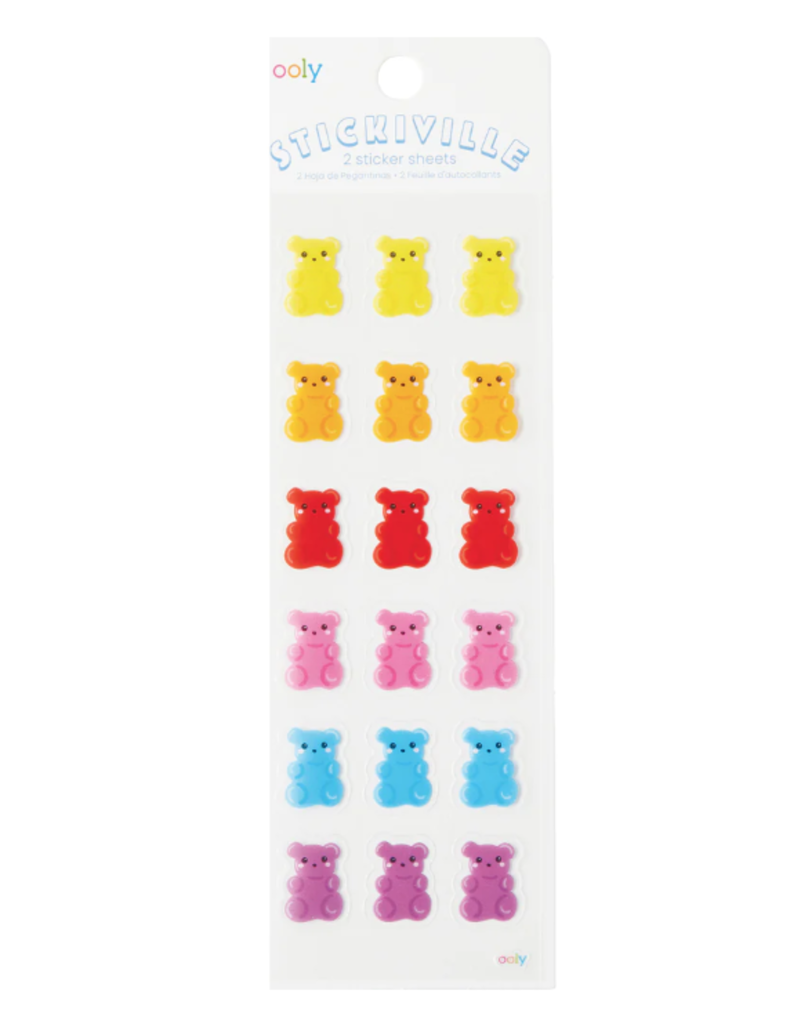 Ooly Stickiville Gummy Bears Stickers