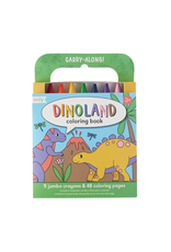 Ooly Carry Along Coloring Books Set - Dinoland