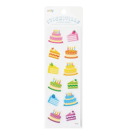 Ooly Stickiville Birthday Cakes Stickers
