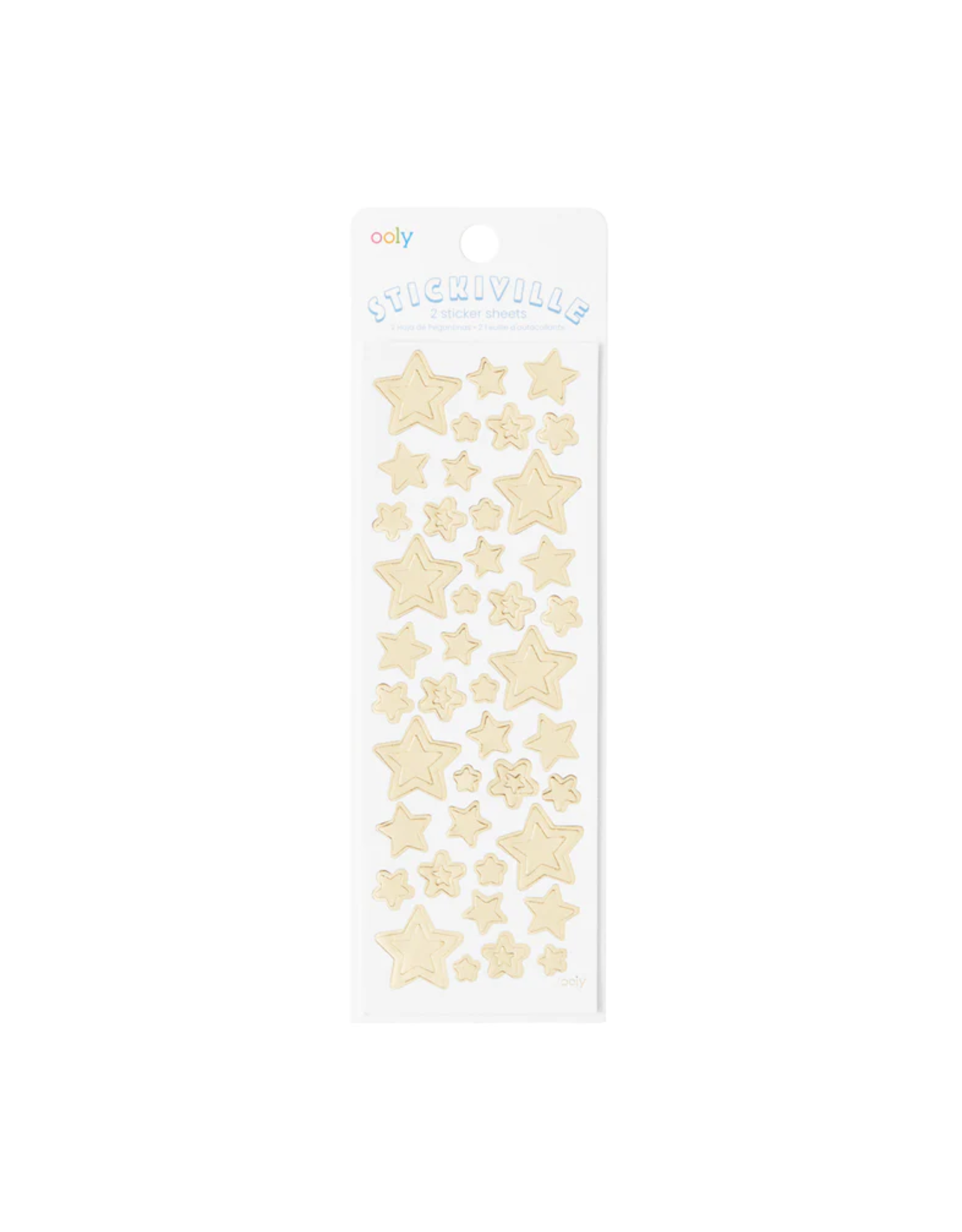 Ooly Stickville Gold Stars Stickers