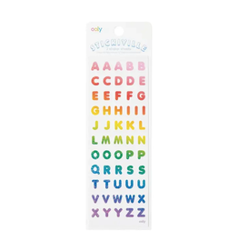 Ooly Stickiville Rainbow Letters Stickers