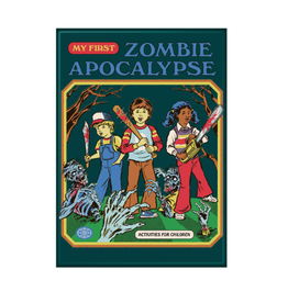 Steven Rhodes Zombie Apocalypse Flat Magnet