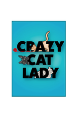 WTIA Crazy Cat Lady Flat Magnet