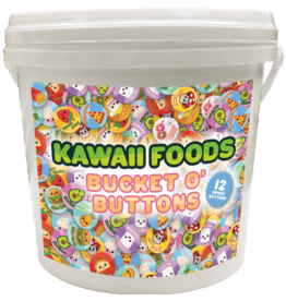 NMR Kawaii Food Buttons Assorted