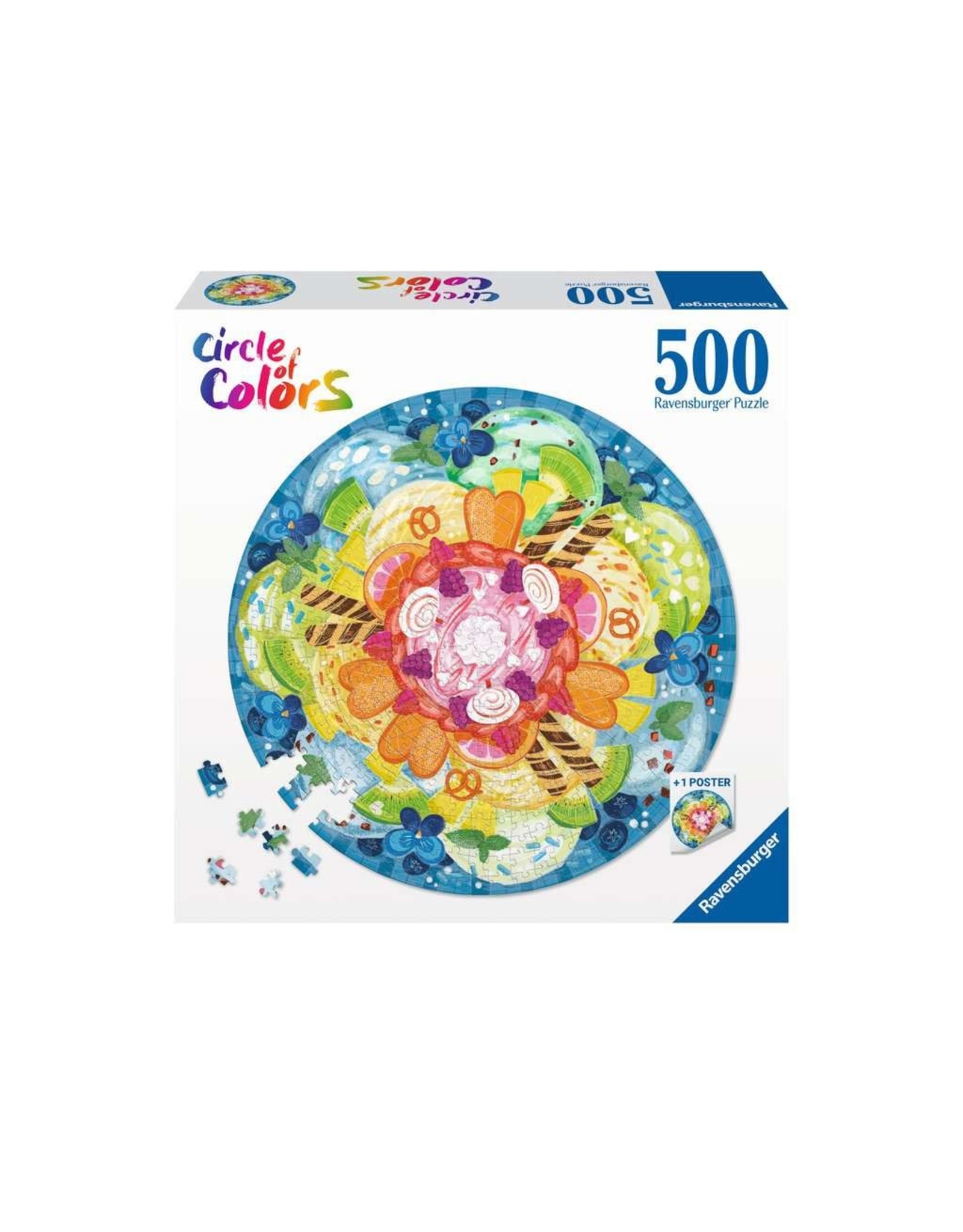 Ravensburger Circle of Colors: Ice Cream 500pc