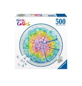 Ravensburger Circle of Colors: Rainbow Cake 500pc