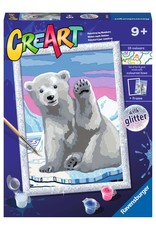 Ravensburger CreArt Paint by Number: Pawsome Polar Bear
