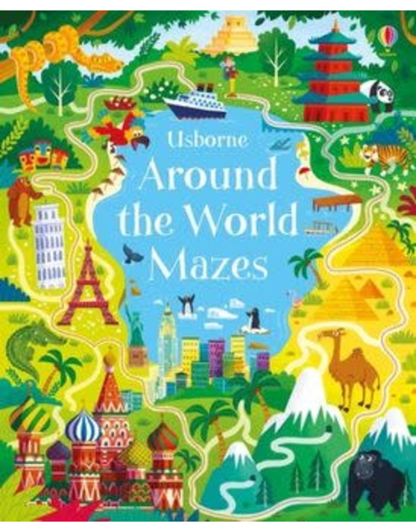 Usborne Around the World Mazes - Tumbleweed Toys