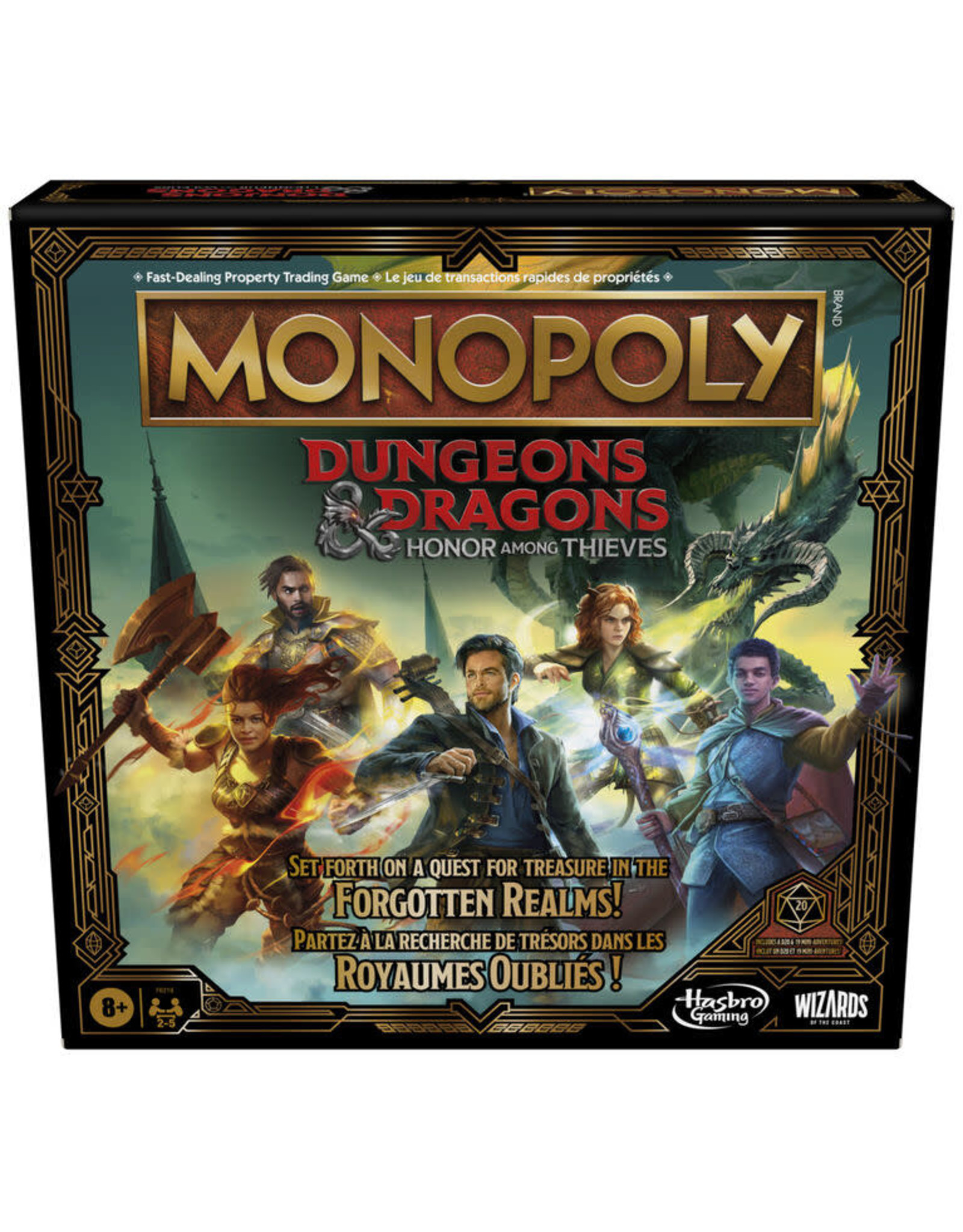 Hasbro Monopoly Dungeons & Dragons: Honor Among Thieves