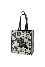 Large Recycled Gift Bag - Ink Floral