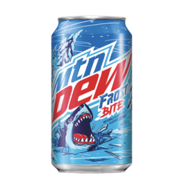 Mountain Dew Frost Bite Soda Can