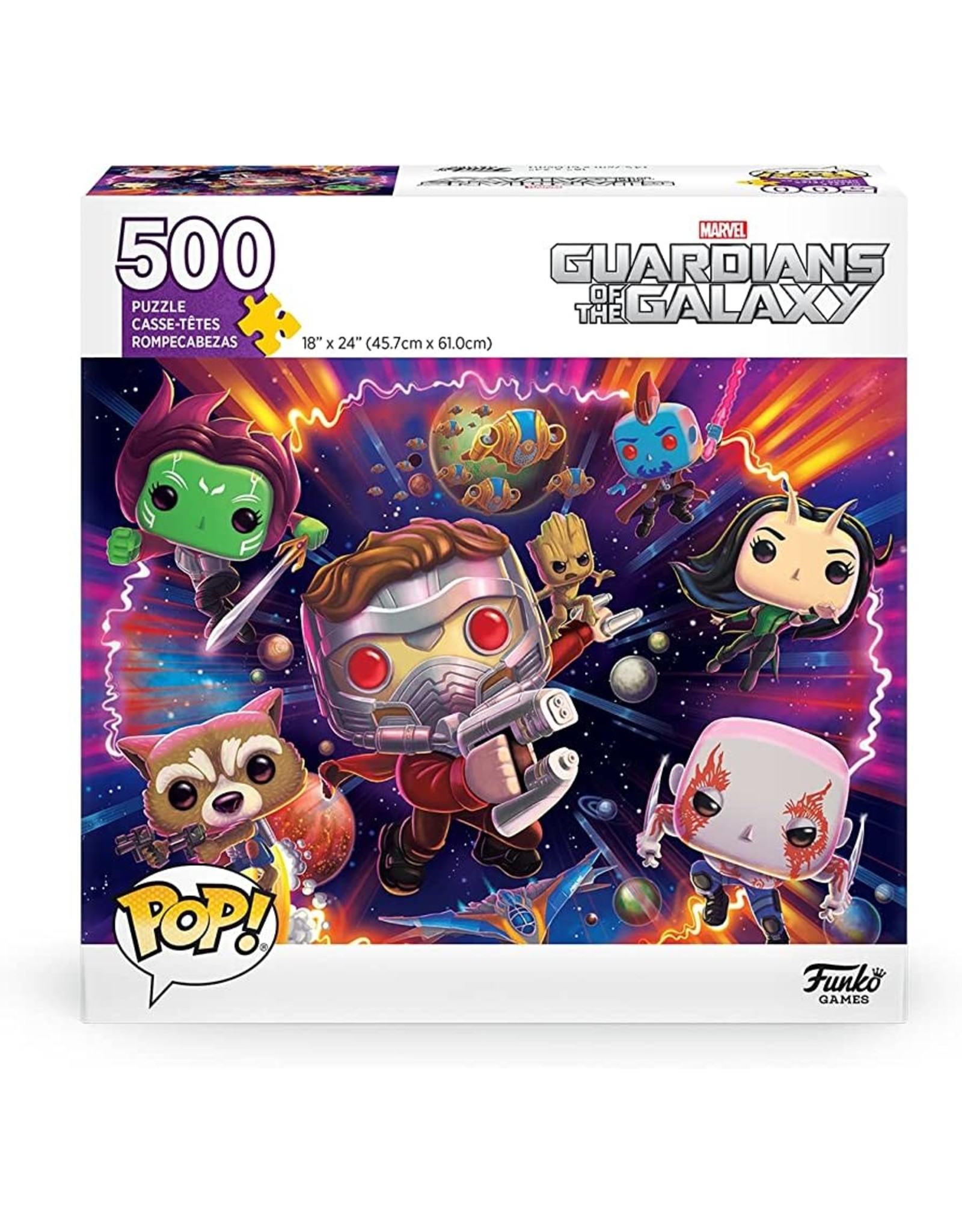 Funko Pop! Puzzle - Marvel Guardians of the Galaxy 500pc