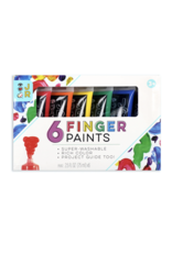 Bright Stripes iHeartArt JR 6 Washable Finger Paints