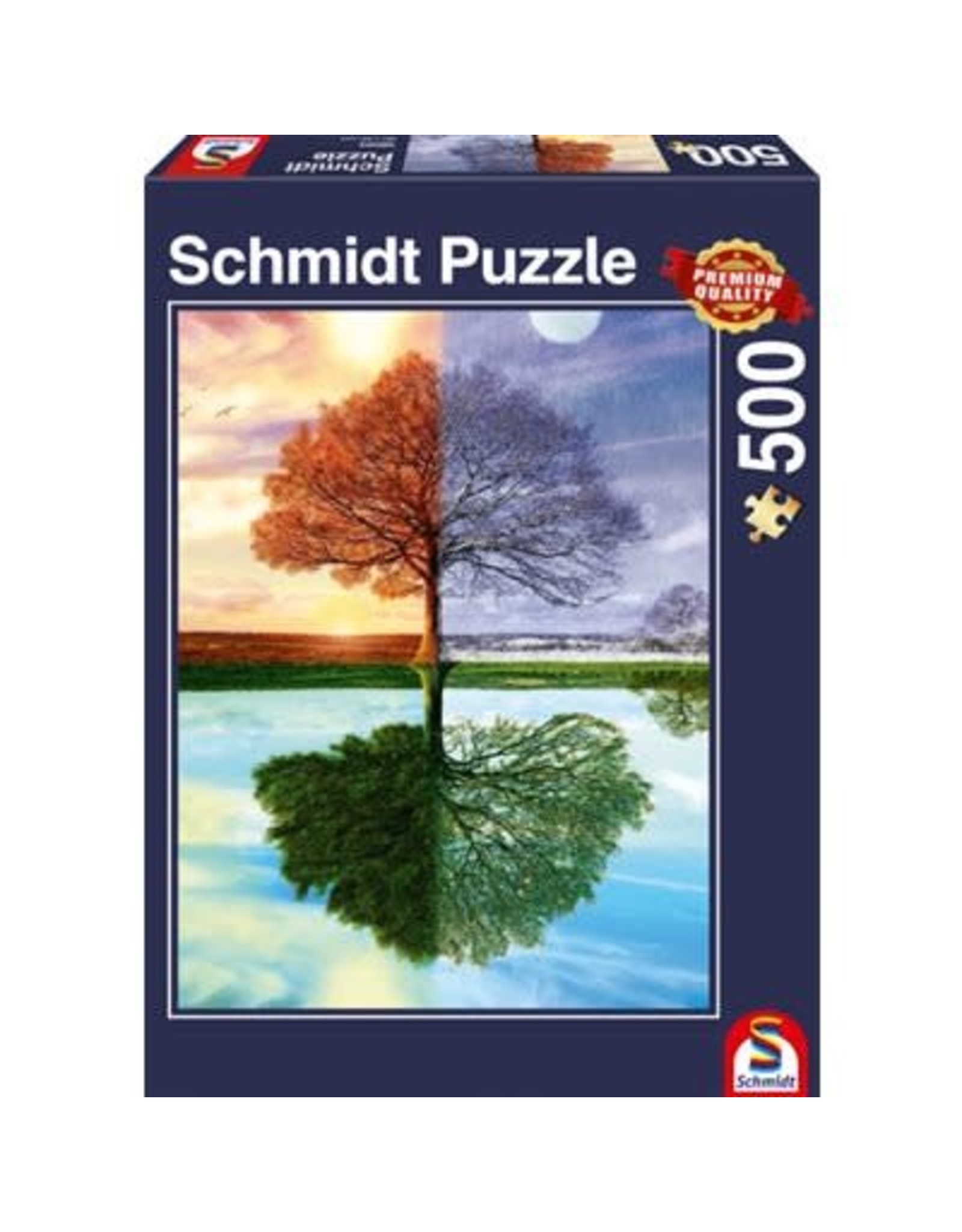 Schmidt The Seasons Tree 500pc