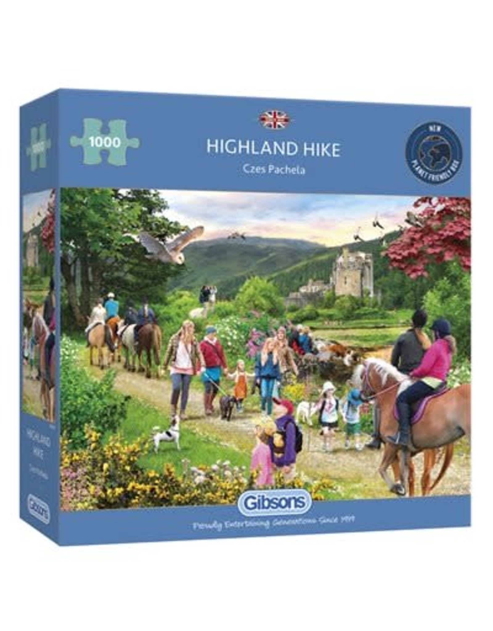 Gibsons Highland Hike 1000pc